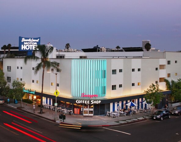 Beverly Laurel Hotel at West Hollywood