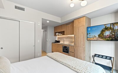 Prime Downtown w Skyline View