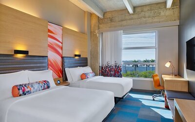 aloft, Room, 2 Queen Beds