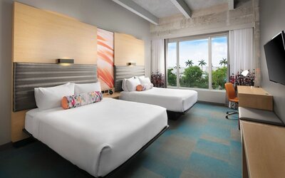 aloft, Room, 2 Queen Beds