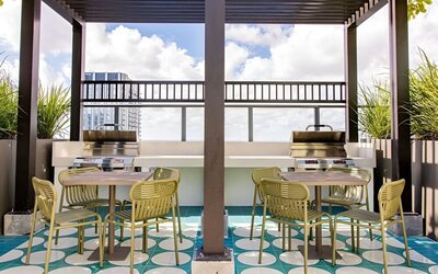Miami 1BR Getaway for 4 Guests at The Crosby