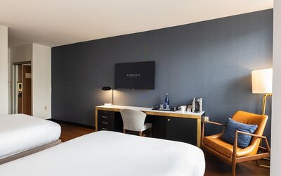 Studio, 2 Double Beds (Double | 4 Pax)