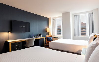Studio, 2 Double Beds (Double | 4 Pax)