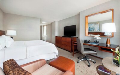 Deluxe Room, 1 King Bed, City View