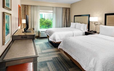 Room, 2 Queen Beds, Non Smoking, Refrigerator