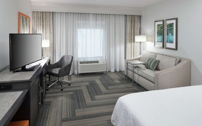 King Bed, Refrigerator, Sofabed, non-smoking room