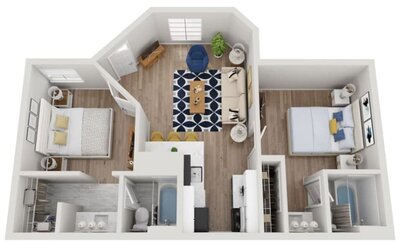 Newly Renovated Atlanta Gem Central Buckhead Apt