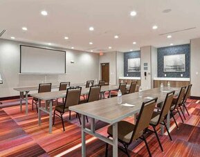 Meeting room suitable for small groups at the Home2 Suites by Hilton Fairview/Allen.