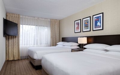 Deluxe Suite, Multiple Beds - 2 Queen Beds and 1 Double Sofa Bed