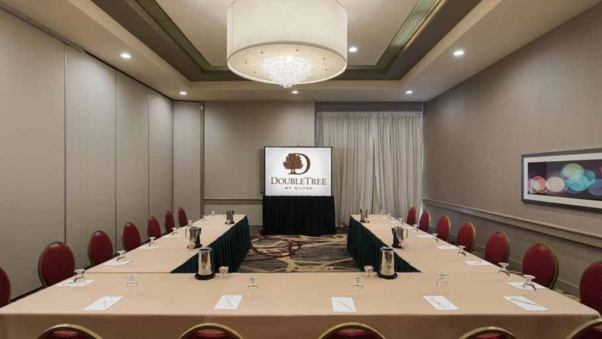 professional and well equipped meeting and conference hall at DoubleTree by Hilton Los Angeles - Norwalk.