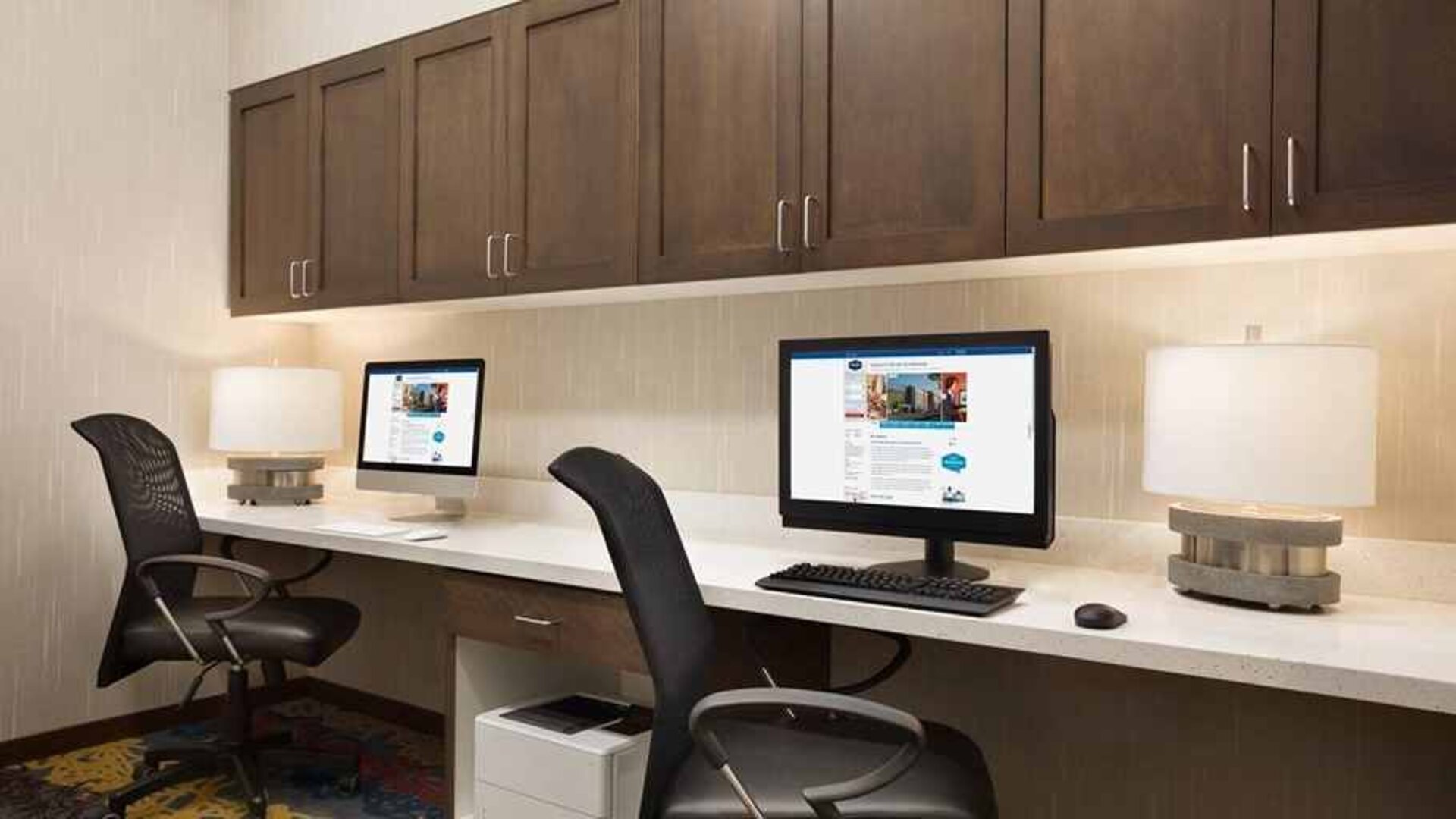 Business center available at Hampton Inn By Hilton, Salt Lake City Cottonwood.
