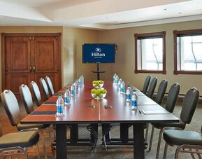 Professional meeting room at the Hilton Saint John.