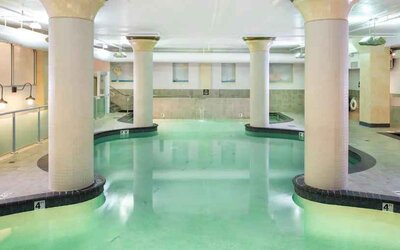 Relaxing indoor pool at the Embassy Suites by Hilton Portland-Downtown.