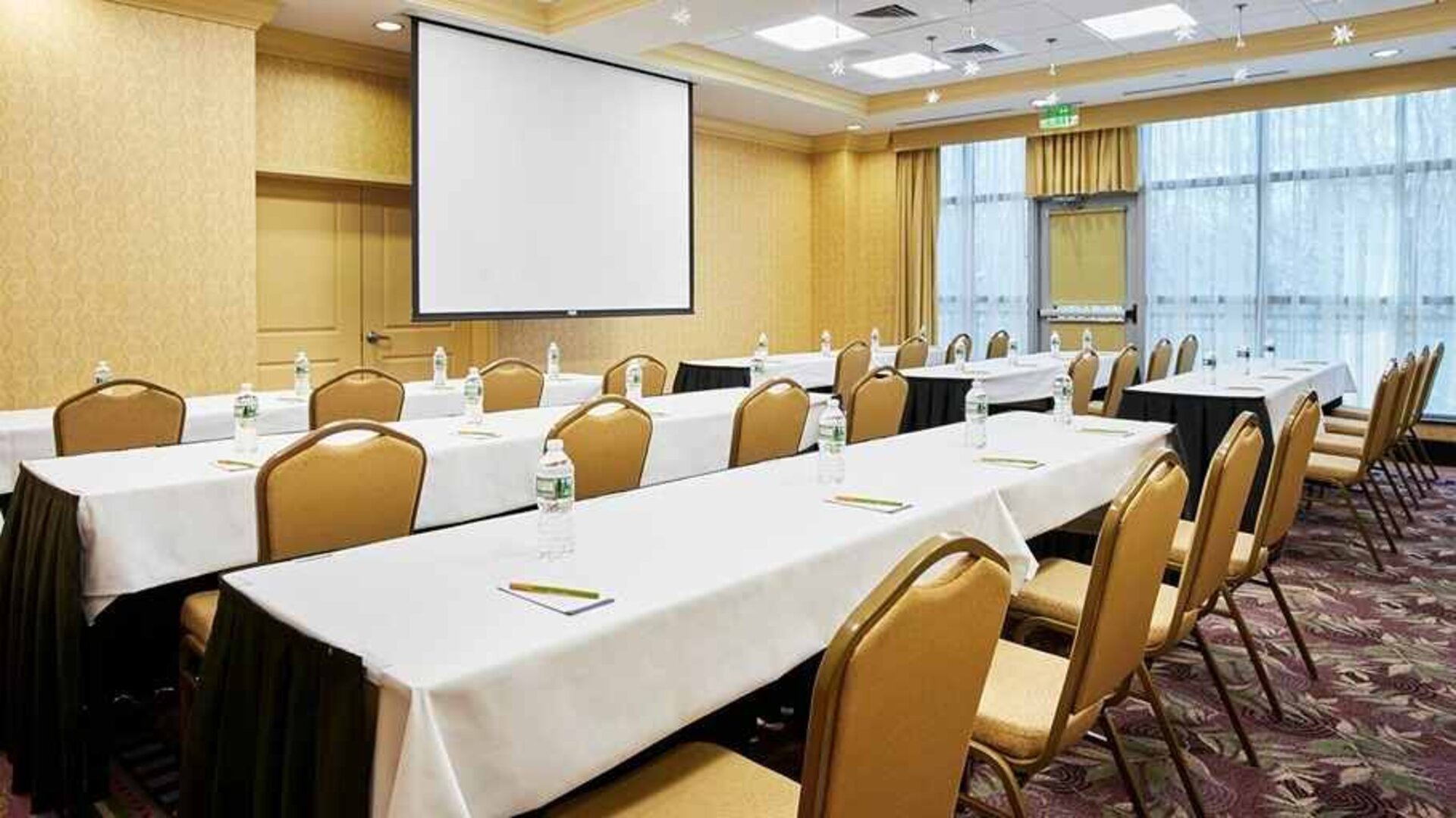 professional conference room at Homewood Suites by Hilton Rockville-Gaithersburg.