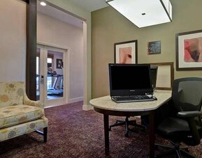 fully-equipped business center with work desk, printers, and internet access at Homewood Suites by Hilton - Boulder.