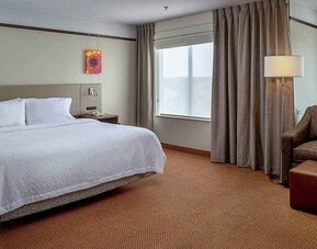 spacious king suite at Hilton Garden Inn St. Louis/Chesterfield.