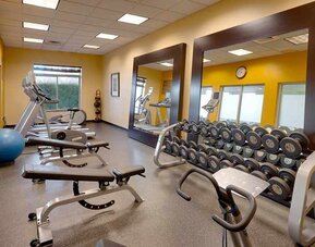 fully equipped fitness center at Hilton Garden Inn Salt Lake City/Sandy.