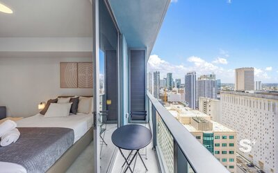 Cozy Skyline Condo - Cityview Miami