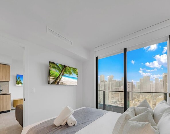 Downtown Miami Getaway with City Views