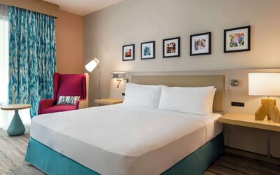 Room, 1 King Bed, Accessible (Roll-In Shower)