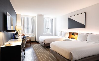 Studio, 2 Double Beds (Double)
