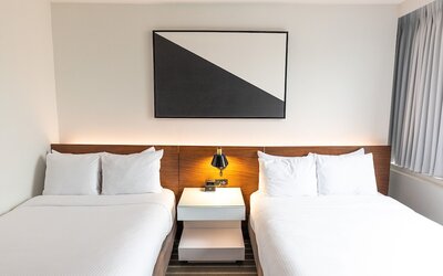 Executive Suite, 2 Double Beds (3 Pax)