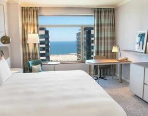 Day use room at Hilton Diagonal Mar Barcelona.