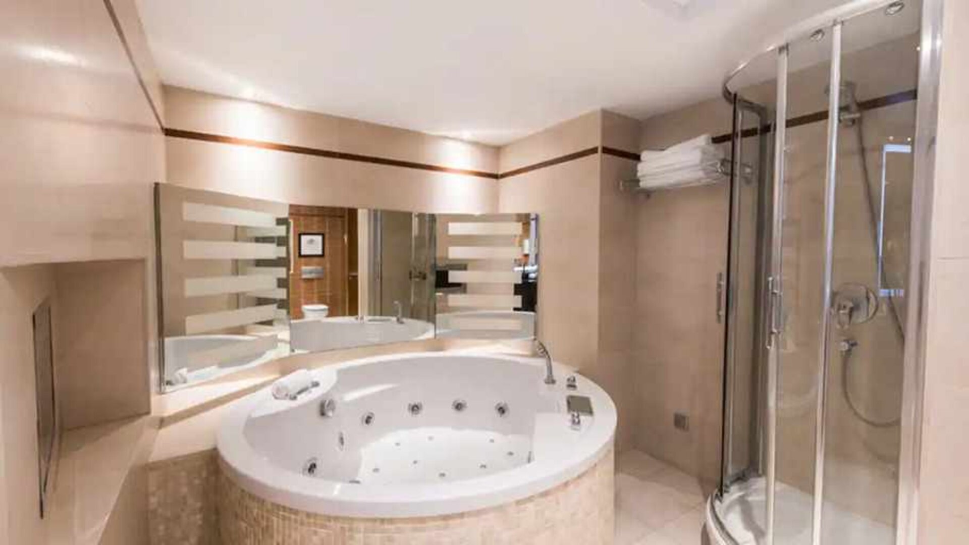 Day use room at Hilton Diagonal Mar Barcelona.