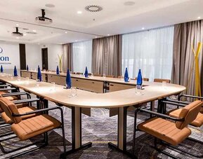 Meeting room at Hilton Diagonal Mar Barcelona.