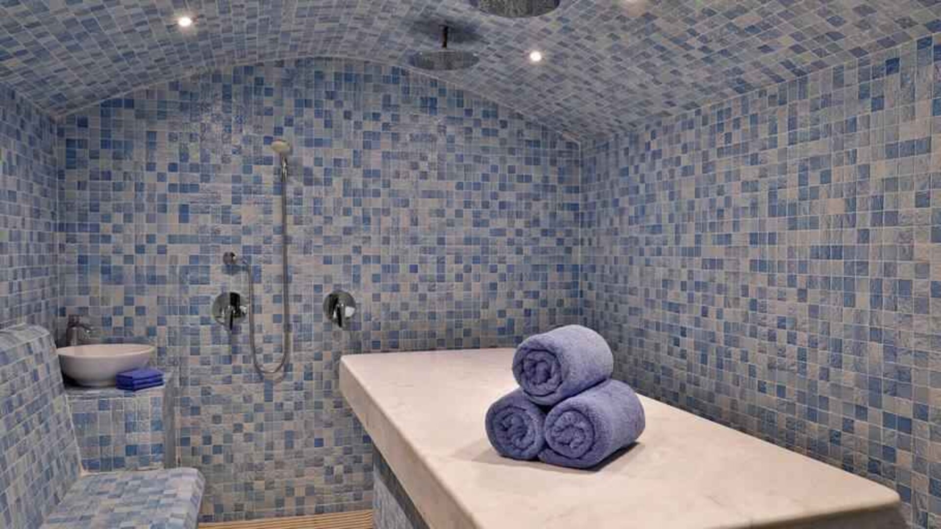 Spa area at the Jeddah Hilton.