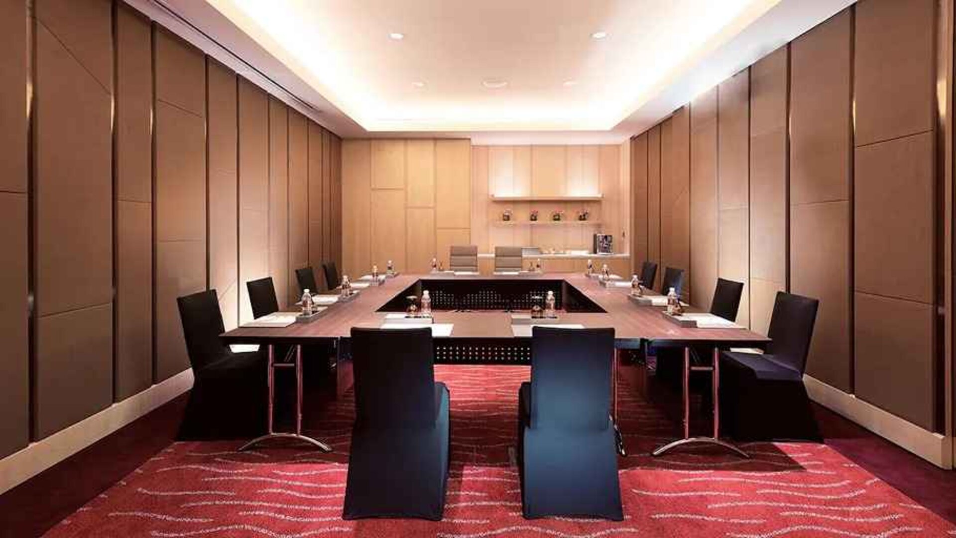 professional meeting room for all types of business meetings at DoubleTree by Hilton Hotel Johor Bahru.