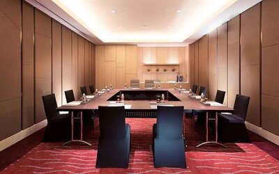 professional meeting room for all types of business meetings at DoubleTree by Hilton Hotel Johor Bahru.
