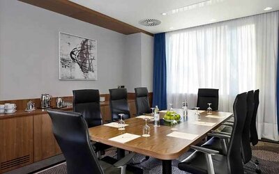 professional meeting room for all business meetings at DoubleTree by Hilton Zagreb.