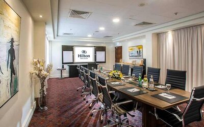 professional meeting room at Hilton Nicosia.