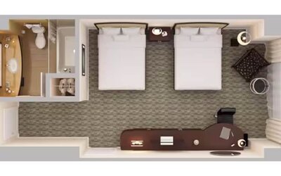 Standard Room, 2 Queen Beds (Nature Preserve)