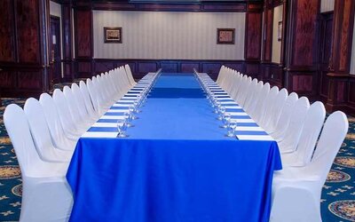 professional meeting and conference room at Hilton Princess San Pedro Sula.