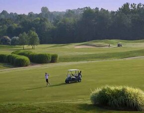 Golf field at the Embassy Suite by Hilton Charlotte-Concord- Golf Resort & Spa.