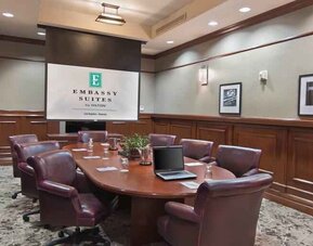 Meeting room at the Embassy Suites by Hilton Los Angeles Downey.