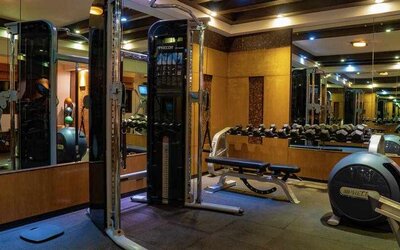 Fitness center at the DoubleTree by Hilton Goa - Arpora - Baga.