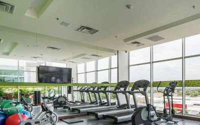 Fitness center at the Hampton by Hilton - Valledupar.