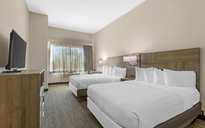 Standard Room, 2 Queen Beds, Accessible, Refrigerator & Microwave