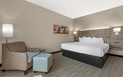 Suite, 1 King Bed, Non Smoking, Jetted Tub (with Sofabed)