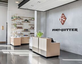 The Fort Sutter Sacramento, Tapestry Collection by Hilton