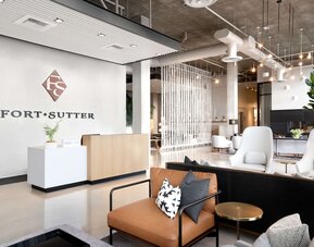The Fort Sutter Sacramento, Tapestry Collection by Hilton