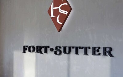 The Fort Sutter Sacramento, Tapestry Collection by Hilton