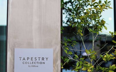 The Fort Sutter Sacramento, Tapestry Collection by Hilton