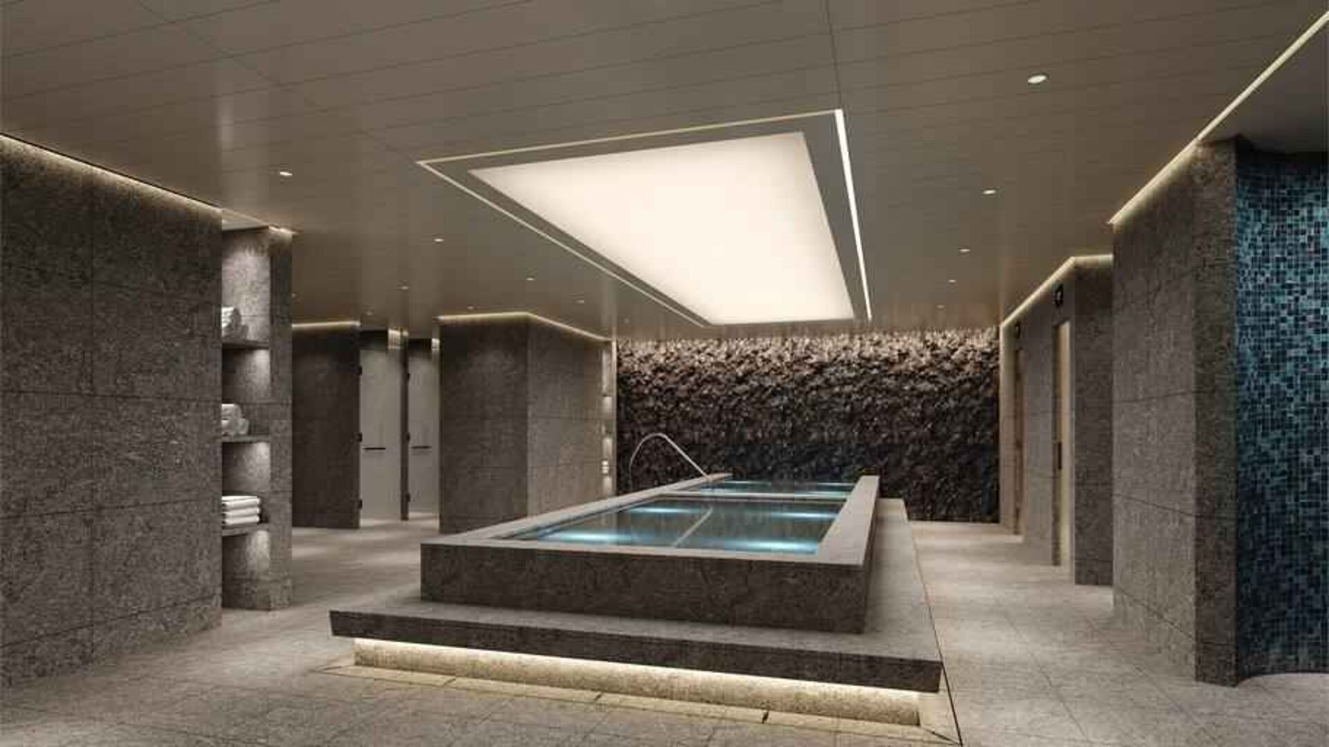 Spa area at the DoubleTree by Hilton Seoul Pangyo.
