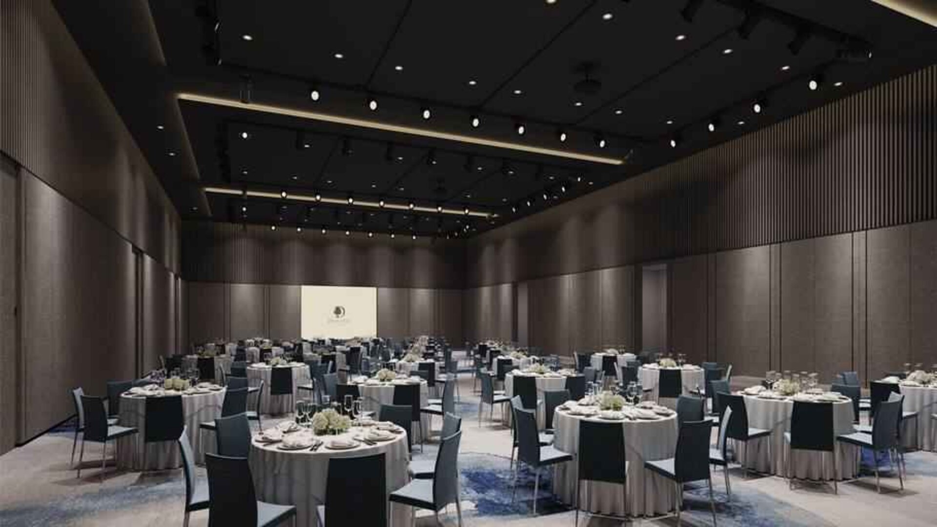 Meeting room at the DoubleTree by Hilton Seoul Pangyo.