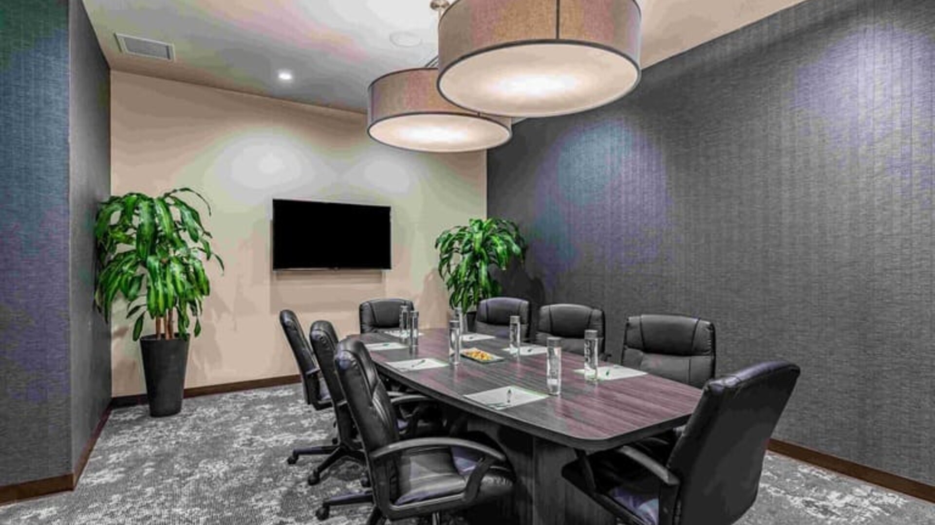Meeting room at Holiday Inn & Suites Silicon Valley - Milpitas.