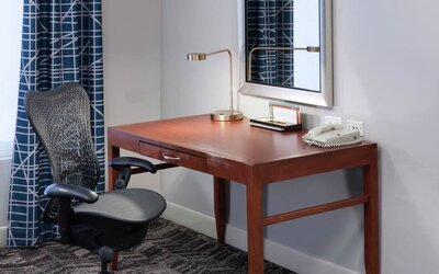 Dayrooms equipped with business desk at Hilton Garden Inn Dallas/Allen.